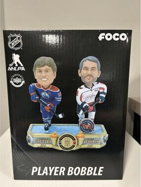 Wayne Gretzky & Alexander Ovechkin Dual Bobblehead 895 Goals FOCO